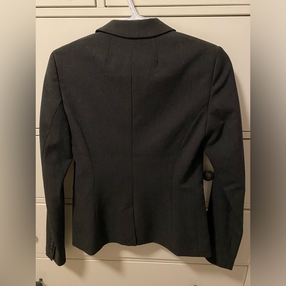 New Dark Grey RW&Co Blazer Size 00 - Picture 3 of 4